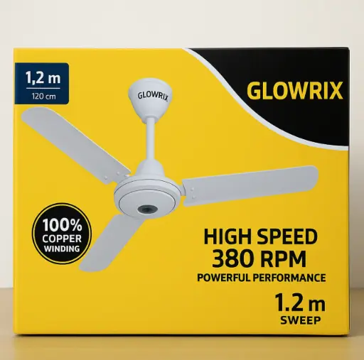 GLOWRIX Ceiling Fan 120 cm